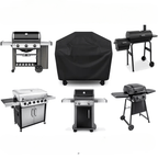 Housse de barbecue imperméable en toile Oxford