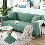 Housse de canapé extensible lavable, quatre tailles, dix coloris