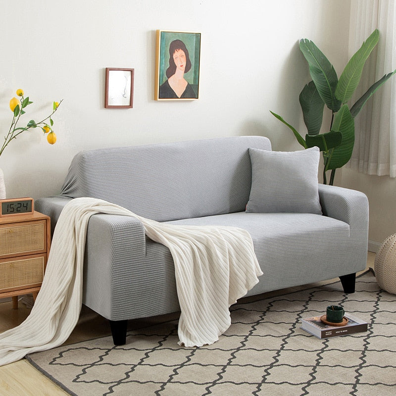 Housse de canapé extensible antidérapante, de 1 à 4 places