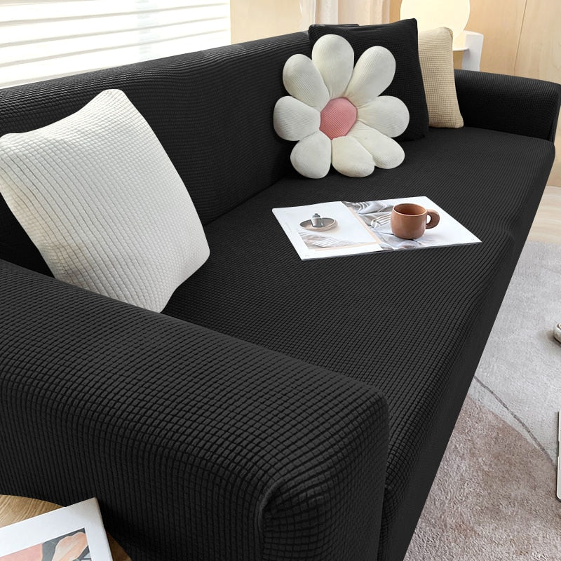 Housse de canapé extensible antidérapante, de 1 à 4 places