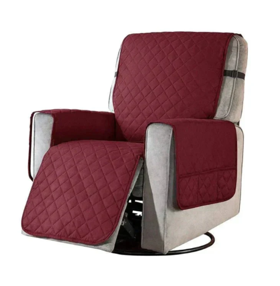 Housse de fauteuil extensible lavable en machine, huit coloris