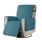 Housse de fauteuil extensible lavable en machine, huit coloris, gris clair