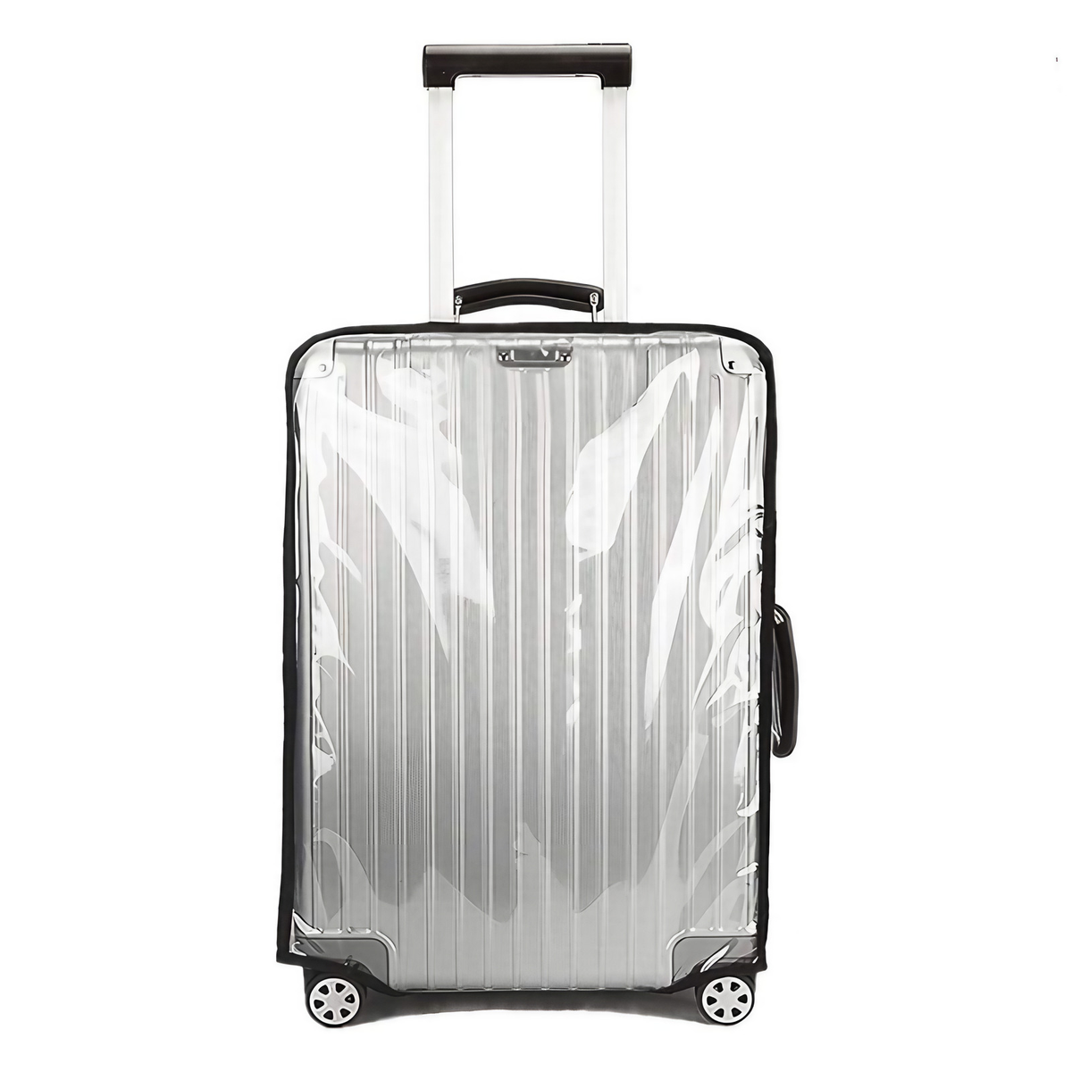 Housse de valise transparente en PVC, contre les rayures