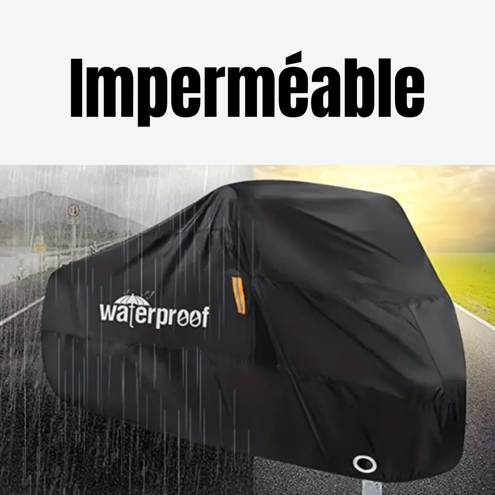 Housse de protection vélo trois couches, imperméable et anti-UV