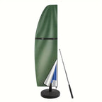 Housse de parasol imperméable anti-UV, avec tige télescopique, vert