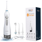 Hydropulseur dentaire sans fil, trois modes de jet, USB