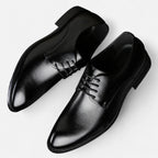 Chaussures derby homme à lacets, bout rond, du 38 au 48