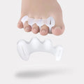 Séparateur d'orteils en silicone souple, trois tailles