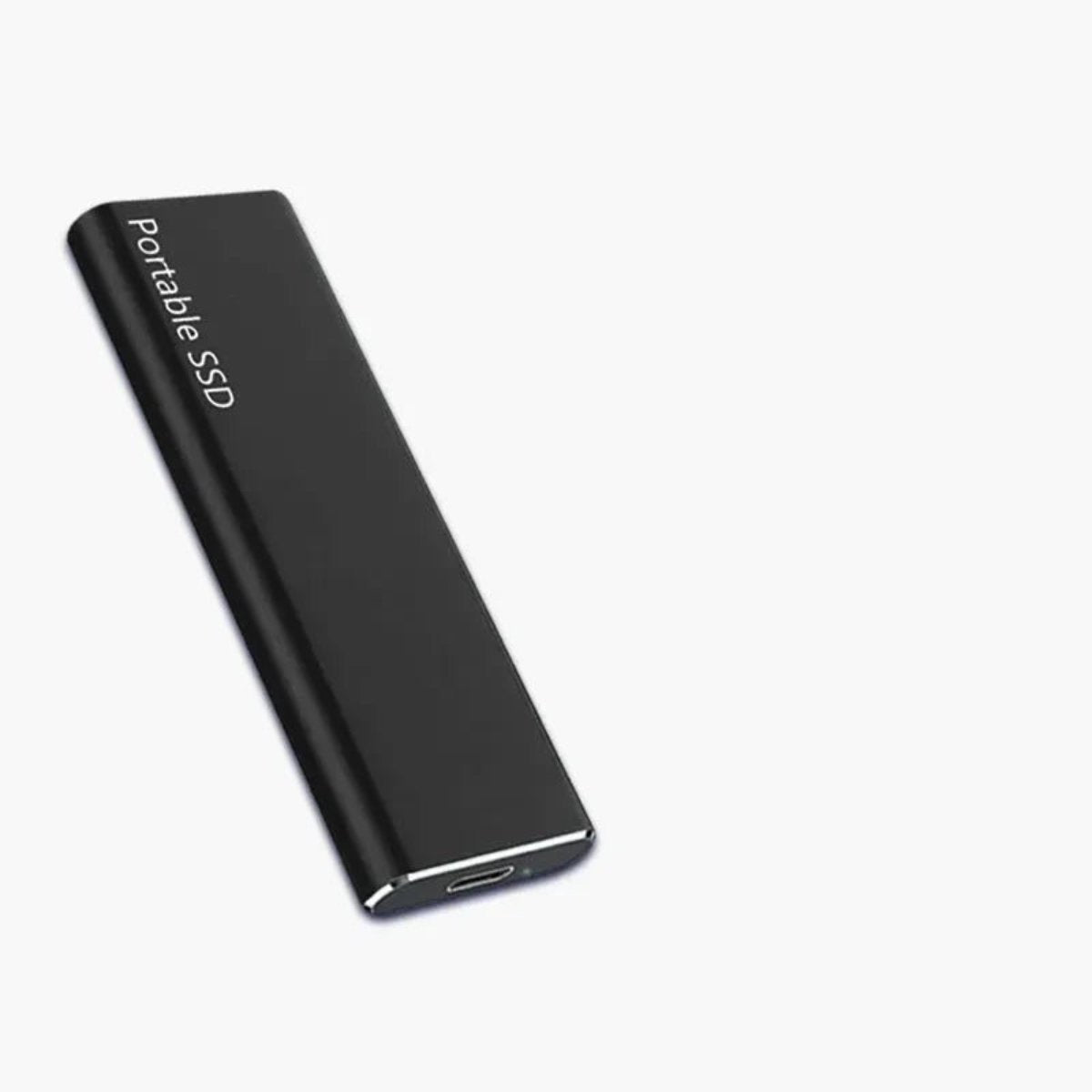 Disque dur externe USB-C 256 Go, compact, quatre coloris, noir