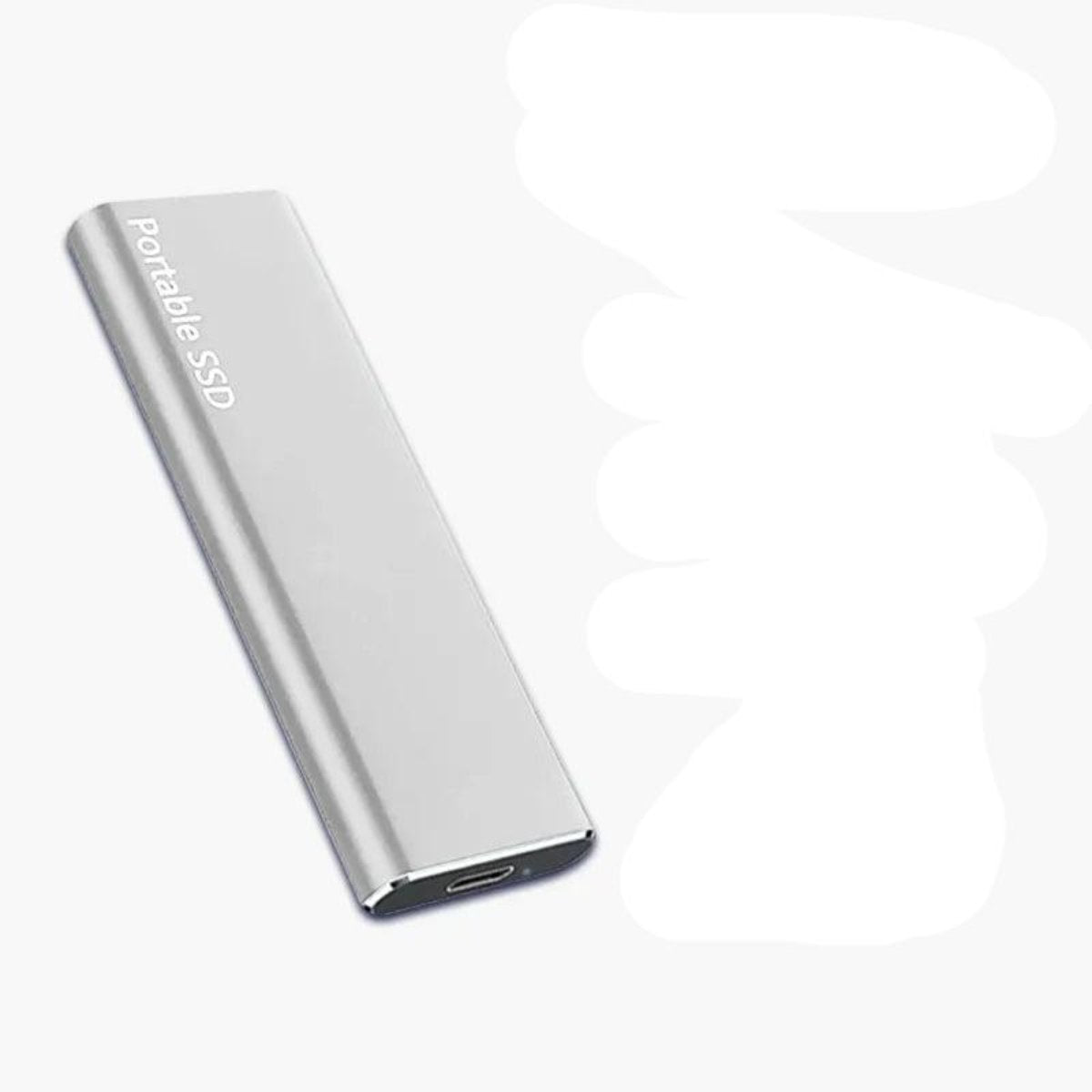 Disque dur externe USB-C 256 Go, compact, quatre coloris