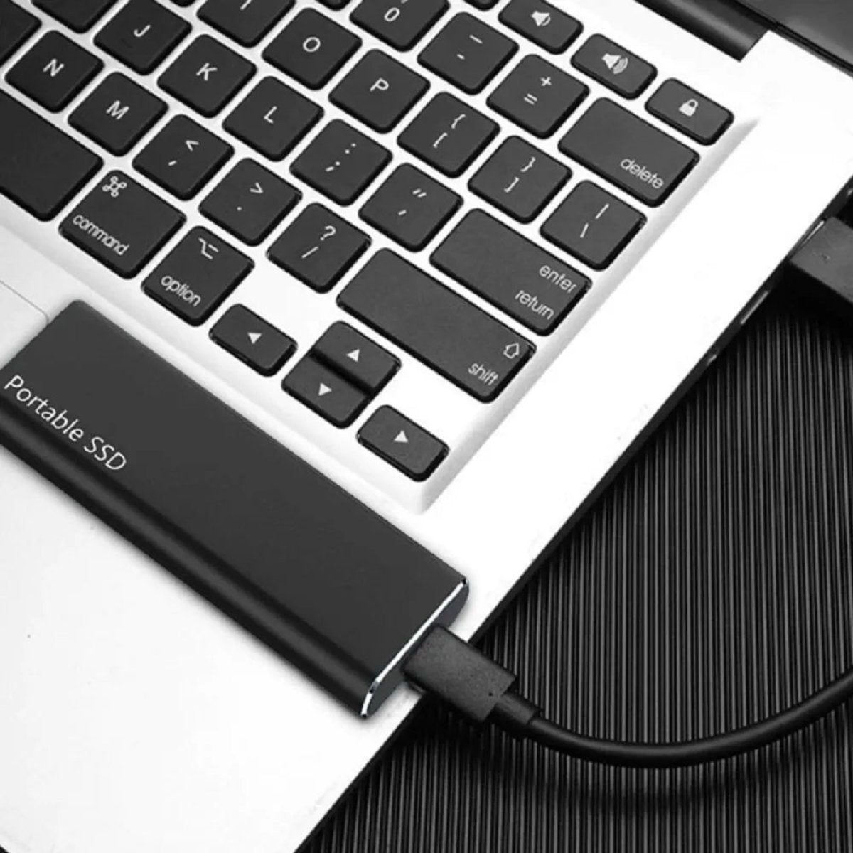 Disque dur externe USB-C 256 Go, compact, quatre coloris