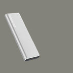 Disque dur externe USB-C 256 Go, compact, quatre coloris, argenté