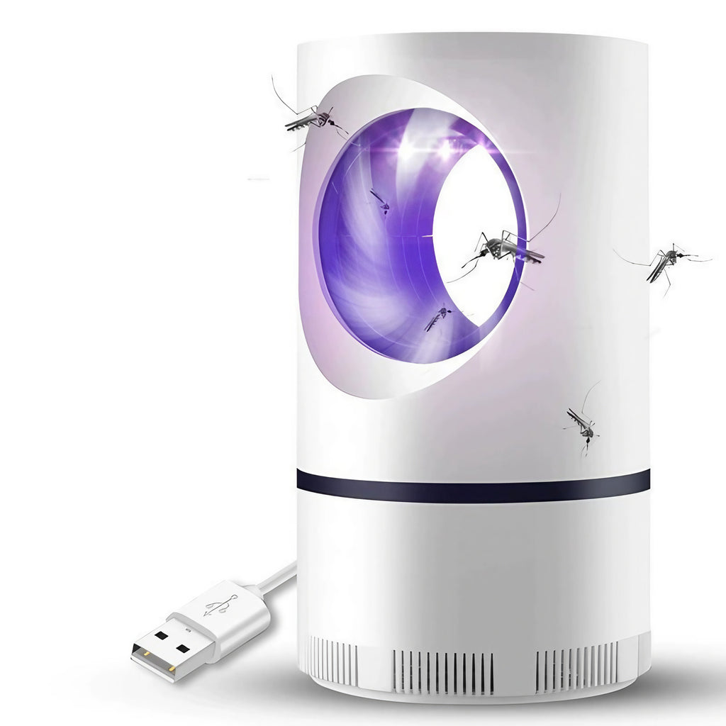 Lampe anti-moustiques UV alimentée par USB, silencieuse