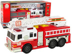 Camion de pompiers jouet grand format, échelle 33 pouces et sirènes