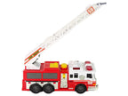 Camion de pompiers jouet grand format, échelle 33 pouces et sirènes