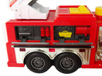 Camion de pompiers jouet grand format, échelle 33 pouces et sirènes