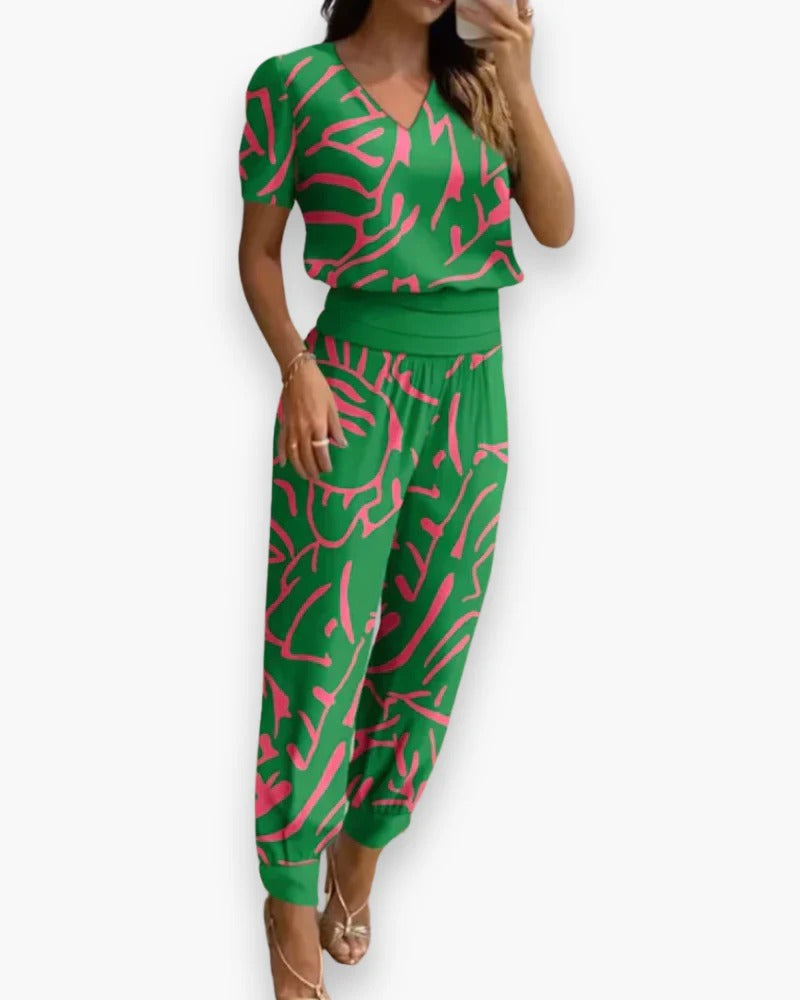 Combinaison femme ajustée à col V, neuf coloris, du S au 2XL, vert