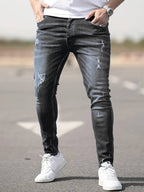Jean slim homme extensible, huit coloris, du XS au 4XL