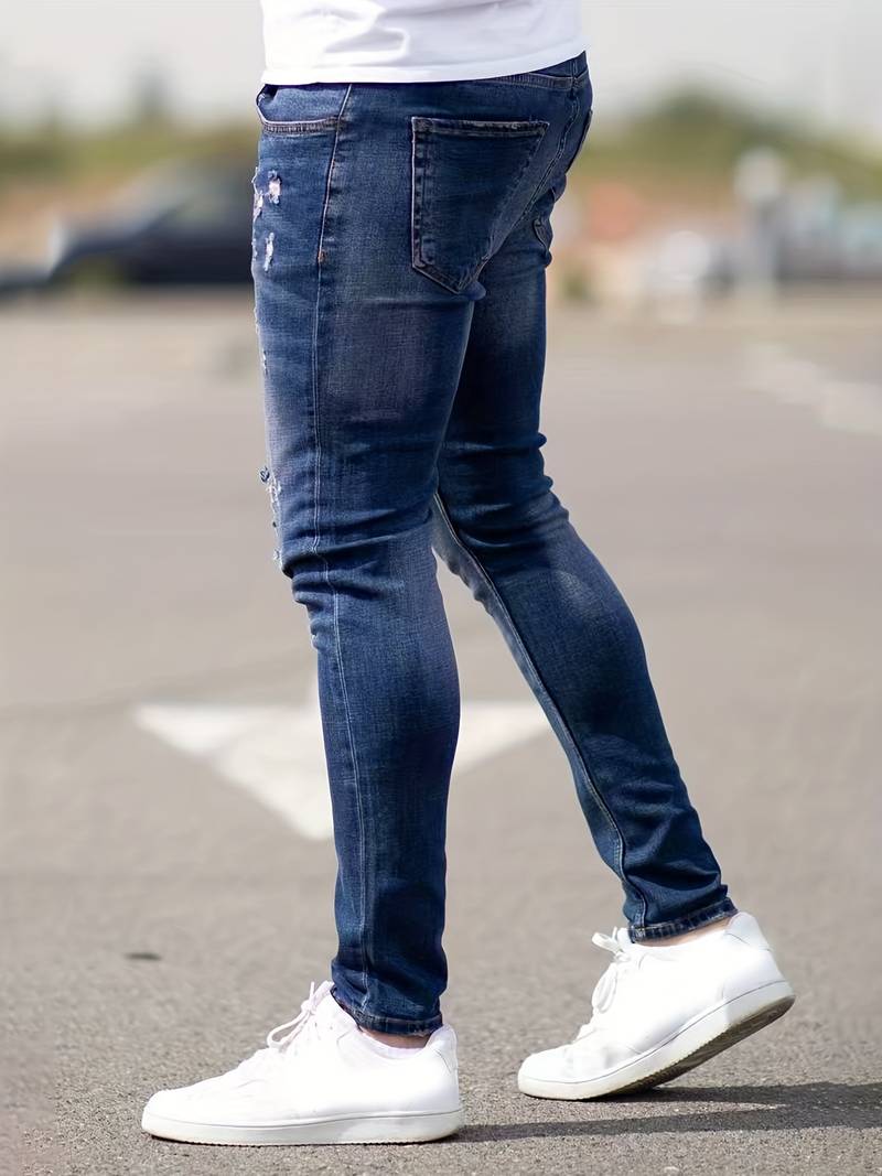 Jean slim homme extensible, huit coloris, du XS au 4XL