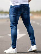 Jean slim homme extensible, huit coloris, du XS au 4XL