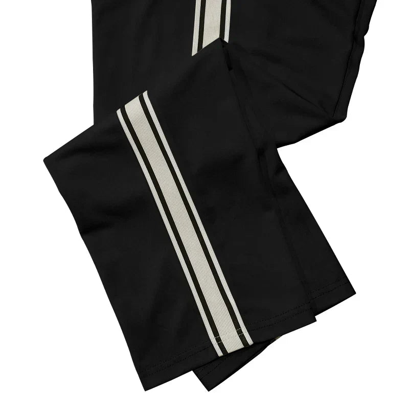 Jogging homme coupe ample, taille élastique à cordon, cinq coloris