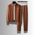 Ensemble jogging homme pour l'automne, trois coloris, marron