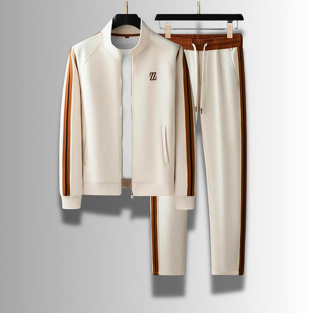 Ensemble jogging homme pour l'automne, trois coloris, beige