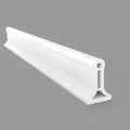 Barrière de douche en silicone adhésive, 1 ou 2 mètres, blanc