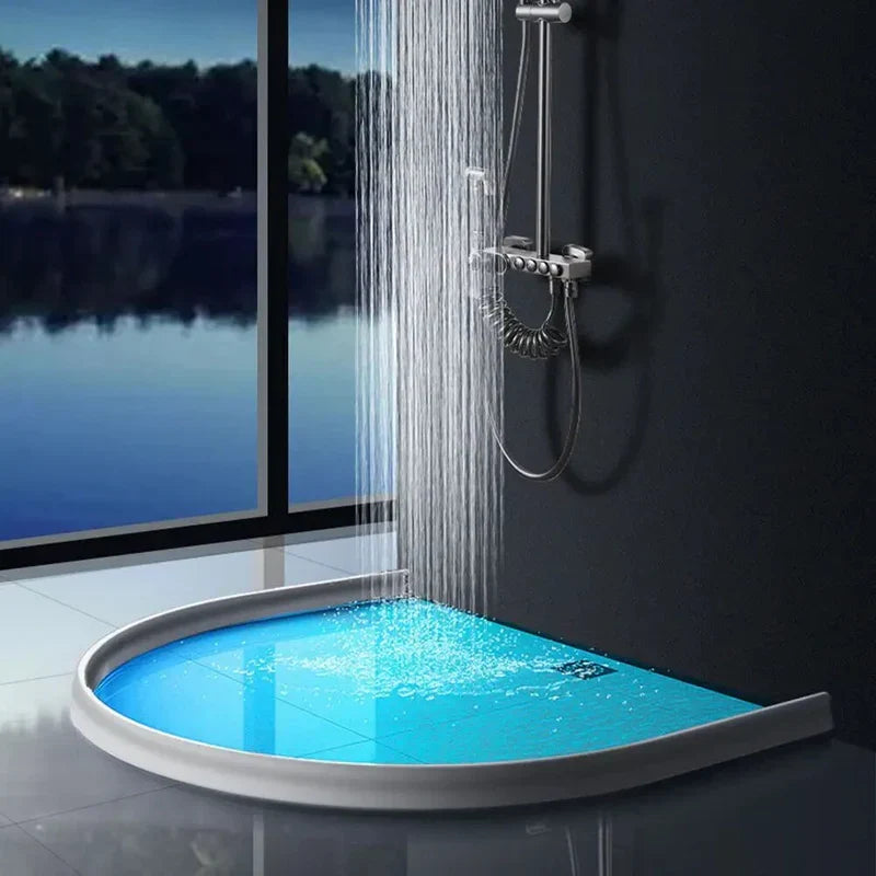 Barrière de douche en silicone adhésive, 1 ou 2 mètres