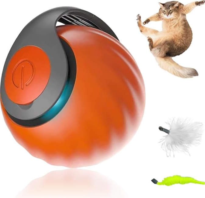 Jouet interactif pour chat à mouvement automatique