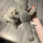 Jouet à mâcher pour chien, forme lion, loup ou éléphant