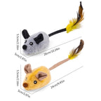 Souris électrique pour chat, jouet à piles en mouvement