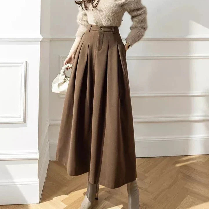 Jupe femme habillée, marron ou noir, du 32 au 46