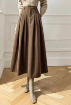 Jupe femme habillée, marron ou noir, du 32 au 46