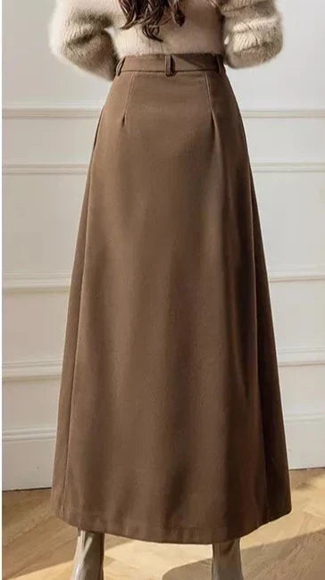 Jupe femme habillée, marron ou noir, du 32 au 46