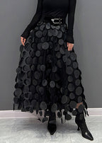 Jupe en tulle femme à pois, sept coloris, du S au 3XL
