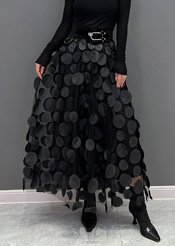 Jupe en tulle femme à pois, sept coloris, du S au 3XL