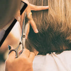 Kit de ciseaux de coiffure, coupe et effilage, avec étui