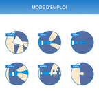 Kit par le froid pour acrochordons, deux appareils et embouts