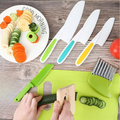 Ustensiles de cuisine pour enfant, couteau motif crocodile