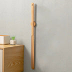 Chausse-pied long en bois à aimant, manche de 55 cm, chêne