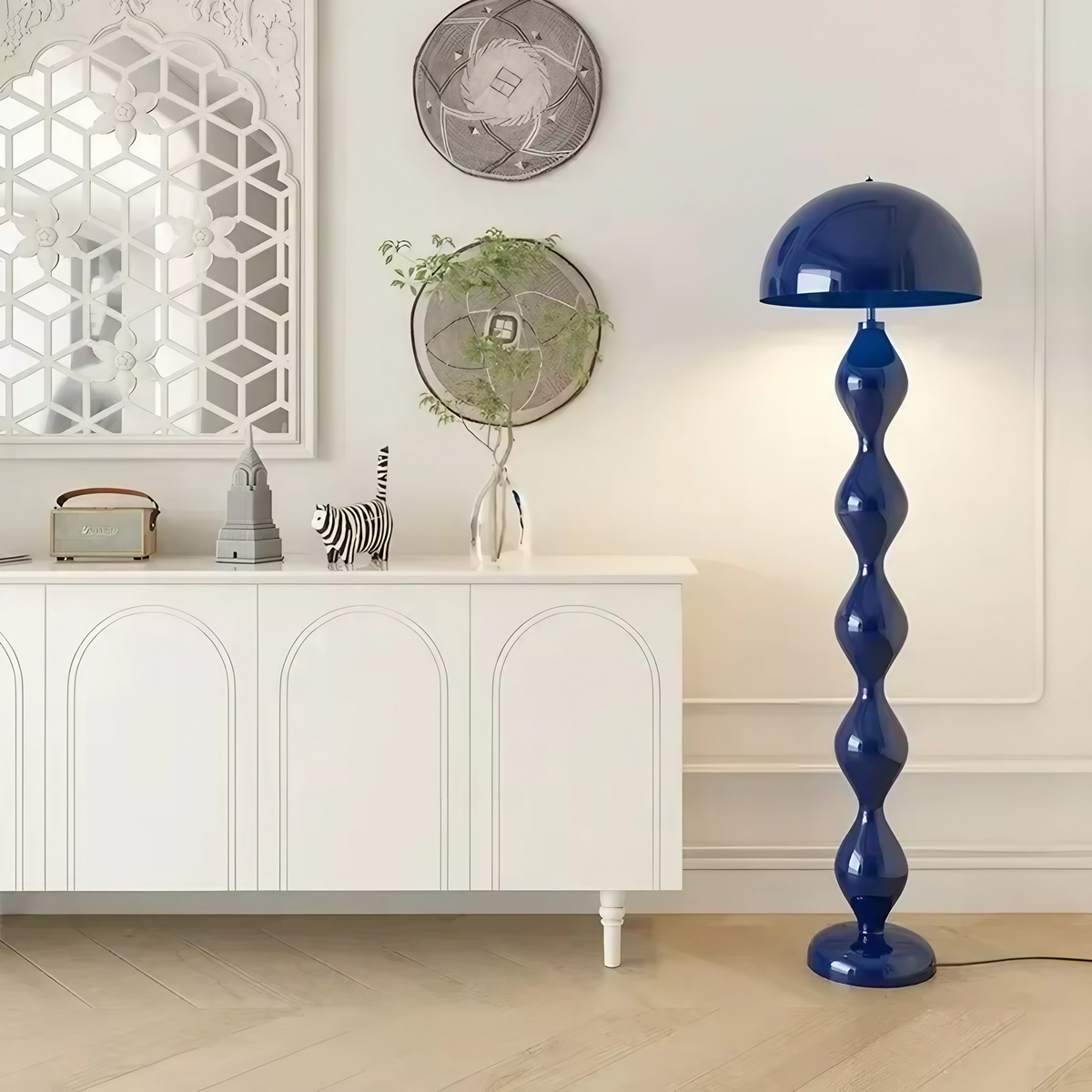 Lampadaire en métal style scandinave, 150 cm, cinq coloris