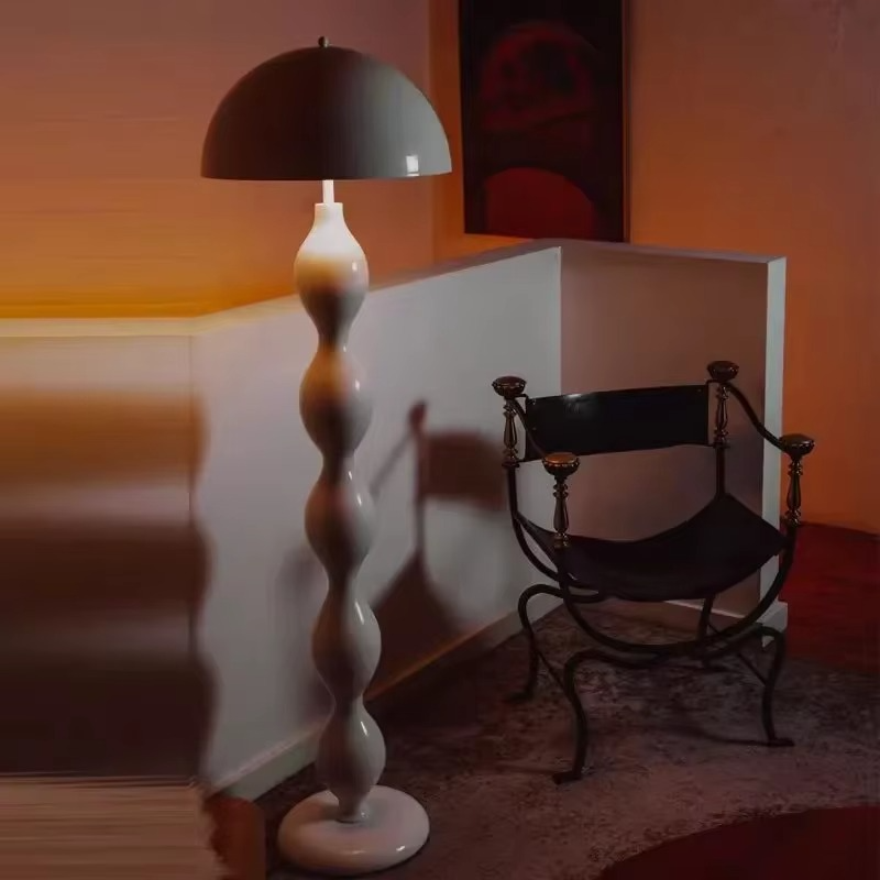 Lampadaire en métal style scandinave, 150 cm, cinq coloris