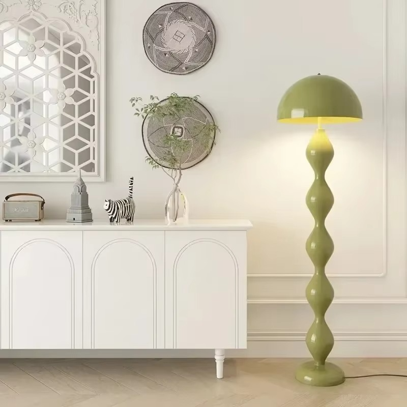 Lampadaire en métal style scandinave, 150 cm, cinq coloris