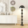 Lampadaire en métal style scandinave, 150 cm, cinq coloris, noir