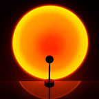 Lampe d'ambiance effet coucher de soleil, angle réglable