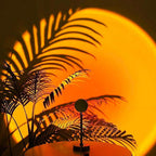 Lampe d'ambiance effet coucher de soleil, angle réglable