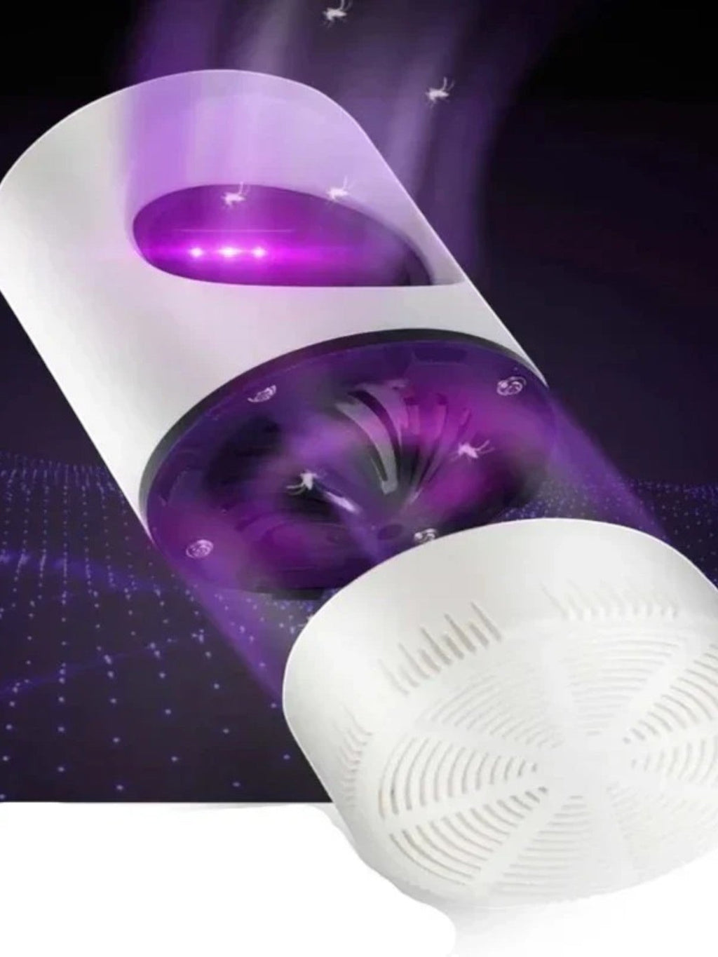 Lampe anti-moustiques USB à aspiration, silencieuse, deux tailles