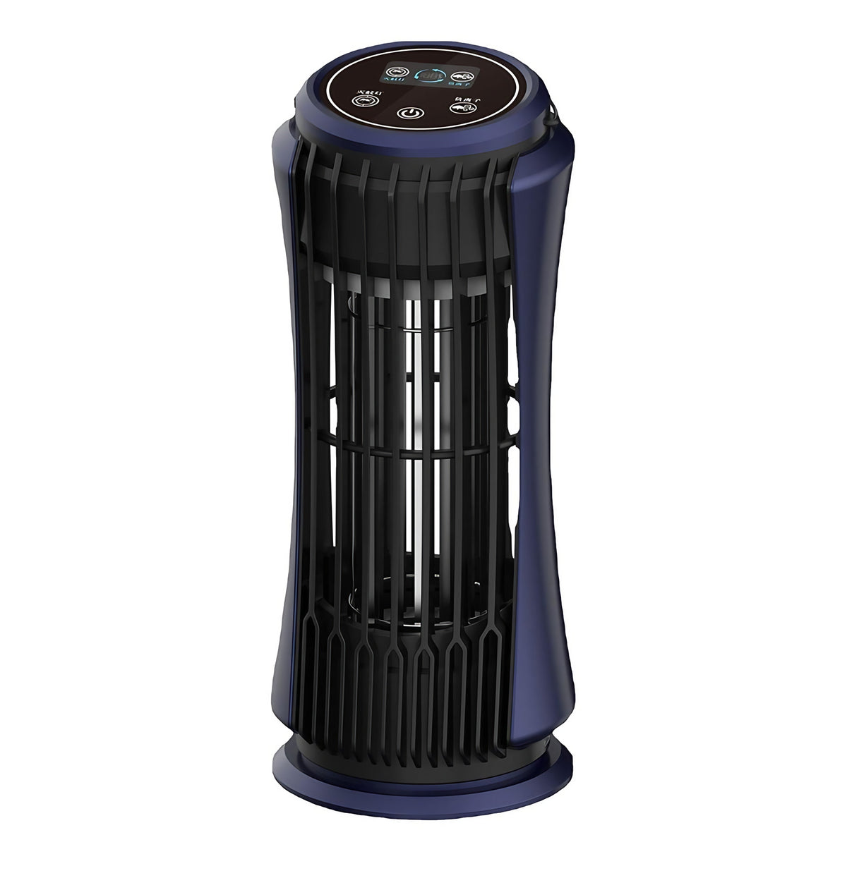 Lampe anti-moustiques rechargeable, tactile, jusqu'à 8 h, bleu nuit
