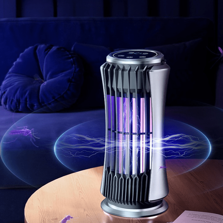 Lampe anti-moustiques rechargeable, tactile, jusqu'à 8 h